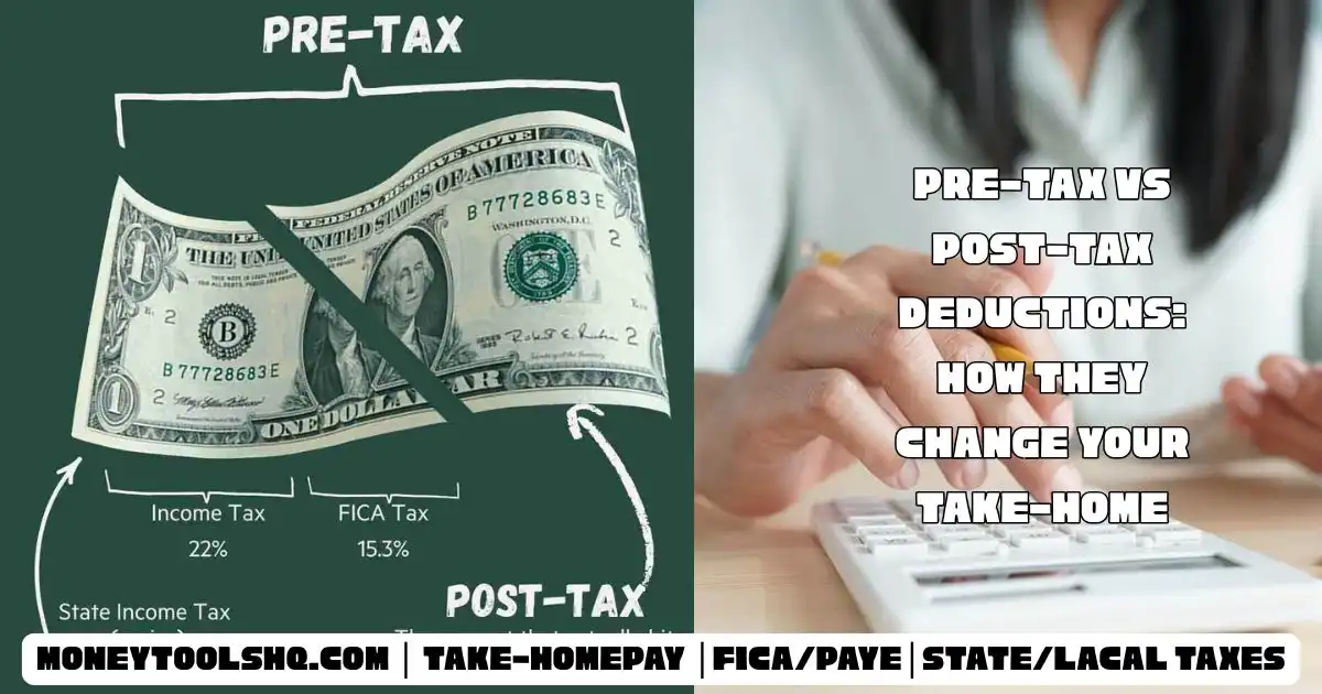 Pre-Tax vs Post-Tax Deductions: How They Change Your Take-Home
