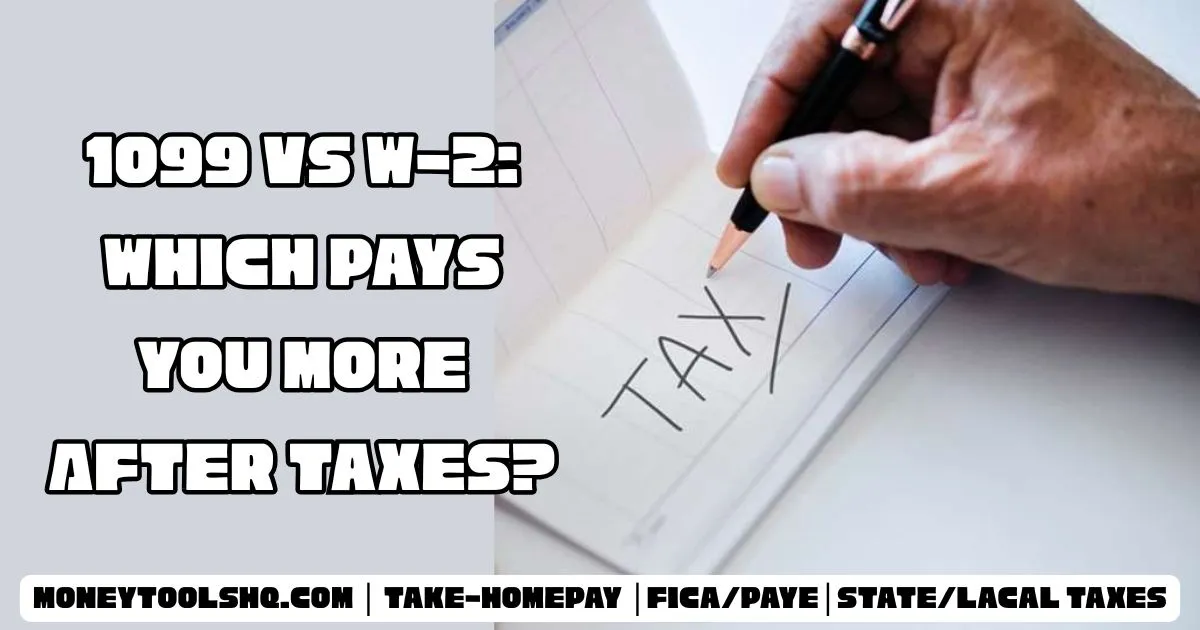 1099 vs W-2: Which Pays You More After Taxes?