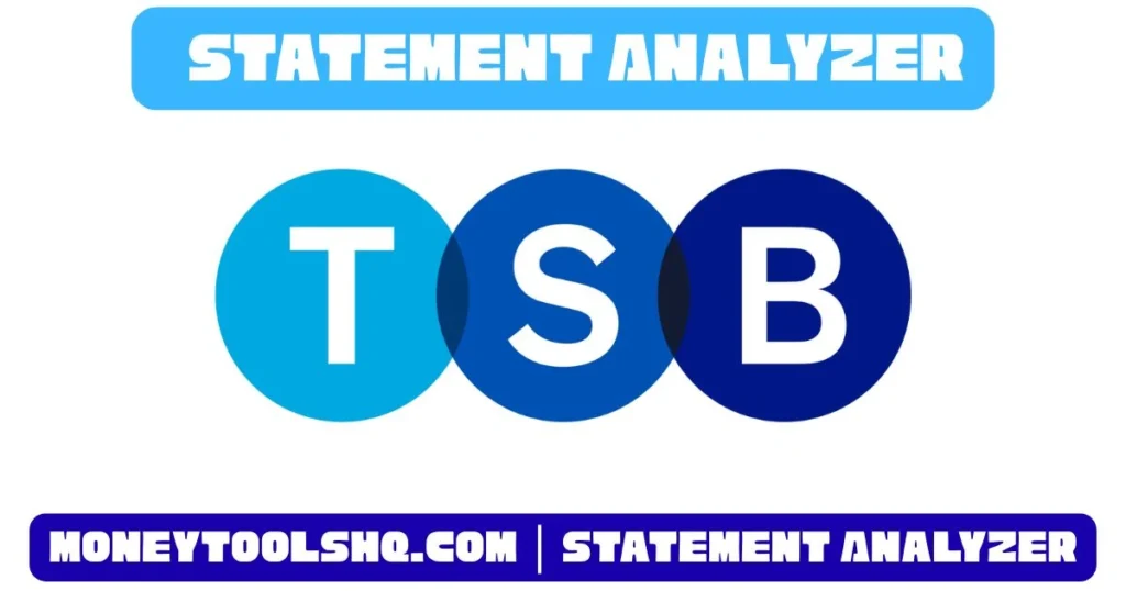 TSB Bank - Statement Analyzer
