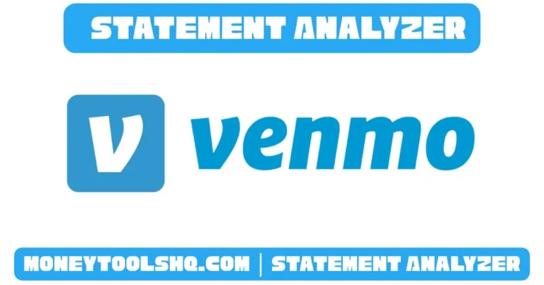 VENMO Statement Analyzer