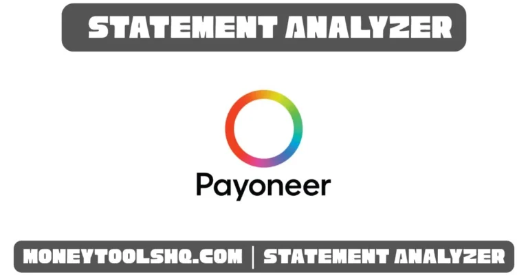 Payoneer Statement Analyzer