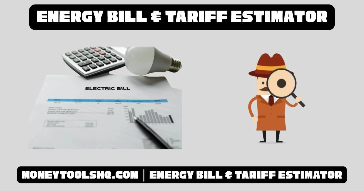 Energy Bill & Tariff Estimator