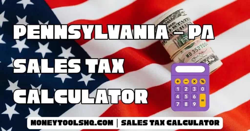 Pennsylvania – PA Sales Tax Calculator