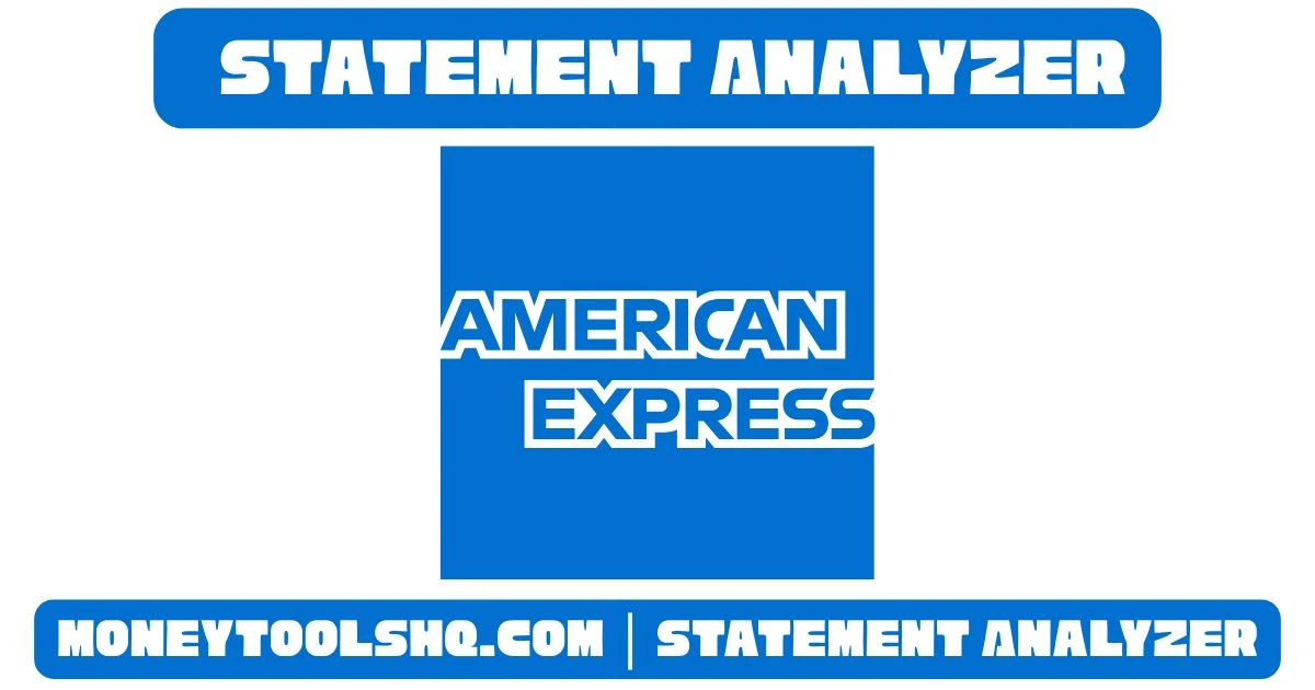 American Express Statement Analyzer